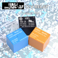 Relais de puissance électromagnétique CC miniature ZHONGTONG JQC-3F SPDT PCB 5 broches T73 scellé faible puissance sortie 48V 24V 5V