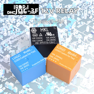 Relais électromagnétique miniature JQC-3F du fabricant, relais SPDT pour circuit imprimé, 5 broches, T73, relais électrique scellé, sortie 48V 24V 5V - Product Image 2