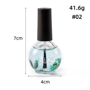 Aceite Nutritivo para el Cuidado de las Uñas con Flores Secas de 15 ml, Gel para Uñas, Aceite para Cutículas, Cuidado de la Piel de las Uñas, Logotipo Personalizado Disponible - Product Image 3