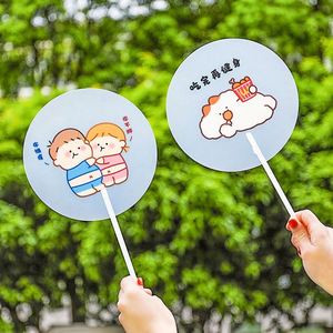 Custom Plastic Transparent <b>Mini</b> Fans and Cute Hand Fan with Hand Holder Transparent Hand Fan - Product Image 4