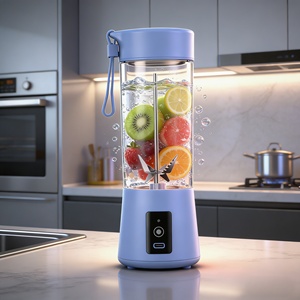 Portable Smoothies <b>Maker</b> 400ml Food-Grade BPA-Free Battery Powered USB Charging Leak-Proof Easy Disassemble Outdoor Car Durable - Product Image 2