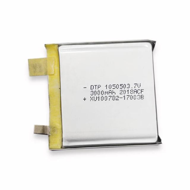Lithium Ion Batteries 3.7V Rechargeable Lithium Battery 105050 Lithium Polymer Battery 3000mAh Li-ion for Smart Robot Watch