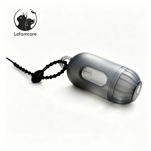 Dispensador de Sacos de Cocô de Plástico Ecológico de Grande Capacidade para Cães e Gatos com Opção de Montagem na Parede - Product Image 1