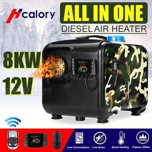 Car Heater Heating 12V 8KW 2KW Mini Portable <b>Wireless</b> Remote Control Car Air Heater Diesel Air Heater Parking Heater <b>Thermostat</b> - Product Image 1