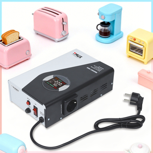 Stabilizzatore di Tensione Monofase 1KVA di Piccole Dimensioni Tipo Relè 220V per Uso Domestico - Product Image 1