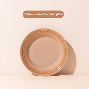 مخصص نوعية جيدة عدم الانزلاق الغذاء الاتصال آمنة الوردي لطيف الأكل الحيوانات الأليفة السيراميك طبق القط الحيوانات الأليفة - Product Image 5