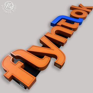 Luminosité Signe Signalisation Bâtiment Canal Lettres <span class=keywords><strong>Sho</strong></span> Frontlit Led Éclairage Lettre Signes De Haute Qualité - Product Image 1