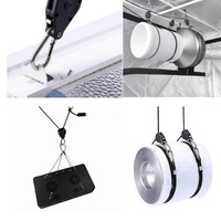 Nouveau design 1/8 ''Heavy Duty Grow Tent Corde réfléchissante Corde réglable Cintre à cliquet
