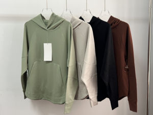 <span class=keywords><strong>Felpa</strong></span> con Mezza Zip Lu1u da <span class=keywords><strong>Donna</strong></span> in Spugna <span class=keywords><strong>Peluche</strong></span>, Ampia e Casual per Yoga e Fitness - Product Image 2