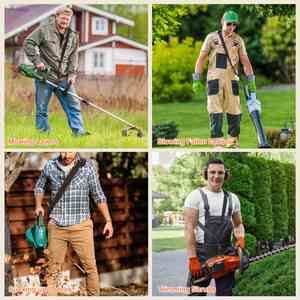 Premium Lawn Mower Backpack <b>Straps</b> Long-Lasting Durability, Weather-Resistant Fabric Stands up to Rain & Sun - Product Image 6