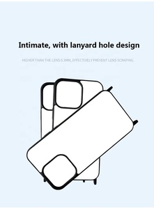 <span class=keywords><strong>Funda</strong></span> de teléfono de sublimación 2D con orificio para <span class=keywords><strong>colgar</strong></span> en la correa para <span class=keywords><strong>iPhone</strong></span> 12 <span class=keywords><strong>13</strong></span> 14 15 Pro Max 16 <span class=keywords><strong>funda</strong></span> de teléfono de sublimación en blanco - Product Image 3