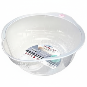 Inomata 23cm ciotola di plastica per il lavaggio del riso per la conservazione della cucina - Product Image 1