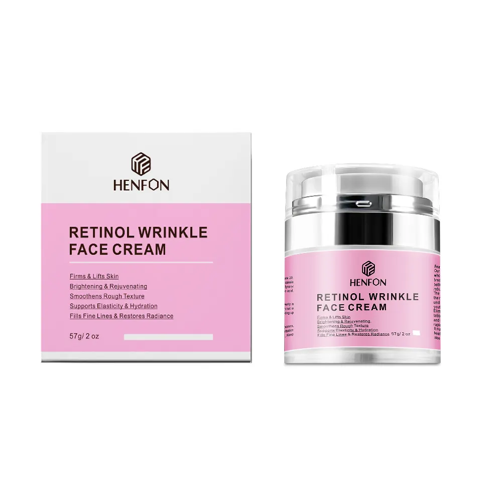 Private Label Retinol Vibrant Glamour White ning Retinol Gesichts creme Anti-Aging Entfernen Sie Falten für die Haut aufhellung