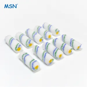 MSN mini 4 inch polyester paint roller covers brush roller sleeve