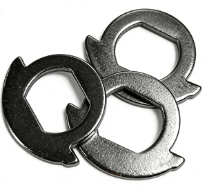 Rondelle de serrage externe à dents en acier inoxydable, alliage de titane, personnalisée OEM, avec ressort de compression et rondelle de verrouillage en étoile - Product Image 2