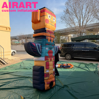 Activités sur le thème des dessins animés personnalisées, blocs de construction gonflables sur le thème des dessins animés à des fins de décoration