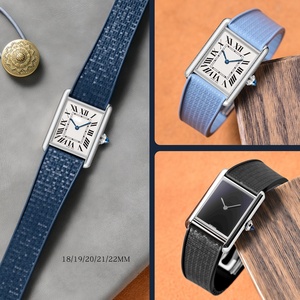 CTS 맞춤 제작 모자이크 패턴 플루오로엘라스토머 시계 밴드 18/19/20/21/22mm, 범용 브랜드 호환 명품 시계 스트랩 - Product Image 2