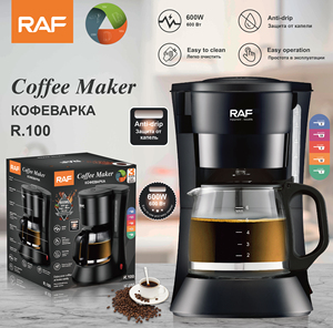Frasco <span class=keywords><strong>de</strong></span> vidrio <span class=keywords><strong>de</strong></span> alta calidad, cafetera eléctrica <span class=keywords><strong>de</strong></span> <span class=keywords><strong>goteo</strong></span> <span class=keywords><strong>de</strong></span> 6 tazas - Product Image 2