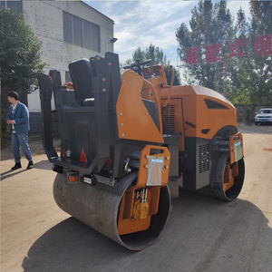 Sdbm storike รถบดถนนแบบดรัมคู่ขนาด5ตันรถบดถนนลูกกลิ้งยางมะตอย - Product Image 6