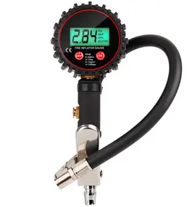 High Accuracy Multifunctional Automobile Tire Inflator Gauge Tire Inflating Gun Tire Pressure Gauge