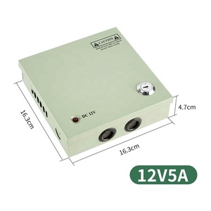 Kiểm soát truy cập hệ thống cung cấp điện hộp 4CH 9ch 18ch CCTV cung cấp điện 12V 5A 10A 15A 20A 30A cung cấp điện liên tục (Up) - Product Image 4