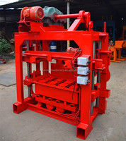 Machine de fabrication de briques creuses emboîtables en ciment QTJ4-35B pour engins de construction au Zimbabwe