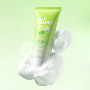 KORMESIC Certificado por Bpom, Marca Privada, 60g, Limpiador Facial Suave con Aminoácidos para el Acné, Espuma Abundante, para Piel Propensa al Acné - Product Image 1