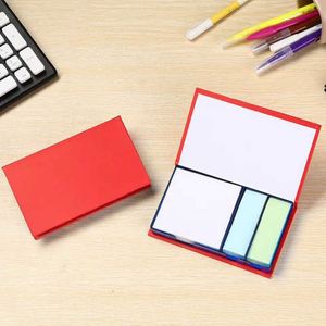 YS965 Promotion <b>Sticky</b> <b>Notes</b> <b>Note</b> Pad Paper Stickers Kraft Paper Rectangular Stick <b>Note</b> Set With Box Memo Pad With Custom Logo - Product Image 5