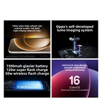 Smartphone Oneplus 15 5G ROM Globale avec Écran AMOLED 1.5K de 6,78" 120 Hz, Processeur Snapdragon 8 Gen 5 et Triple Appareil Photo 50 MP