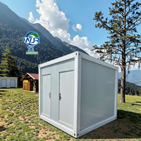 YT Maison conteneur mobile préfabriquée personnalisable de 10FT/20FT, bâtiment d'appartements modulaires, moderne, respirant, pour extérieur