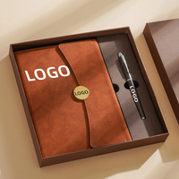 Coffret Cadeau Journal en Cuir A5 Vert Éco-Chic avec Stylo, Impression UV, Logo Personnalisé – Idées Cadeaux pour une Reconnaissance Durable des Clients