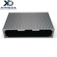 Boîtier Mini ITX en Acier Métallique Personnalisé pour Dissipateur de Chaleur, Boîtier Industriel pour Carte Électronique PCB en Aluminium Extrusion, Boîte Électronique Mini ITX