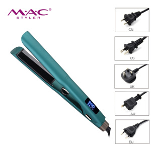 Plancha <span class=keywords><strong>de</strong></span> <span class=keywords><strong>Pelo</strong></span> Profesional 2 en 1 MAC, Plancha <span class=keywords><strong>de</strong></span> <span class=keywords><strong>Titanio</strong></span> <span class=keywords><strong>de</strong></span> Alta Temperatura para un Alisado <span class=keywords><strong>de</strong></span> Cabello <span class=keywords><strong>de</strong></span> la Mejor Calidad - Product Image 2