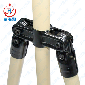 Junta de tubería de metal cardán magra de metal, Conector de tubería de metal cromado de 25 tubos redondos, inserto de accesorios de tubería de latón de 3 pulgadas para Ppr - Product Image 6