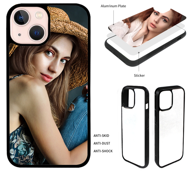 Custom 2d Sublimation case Blank Phone Case Smooth Edging Protection Cell Phone Cover Waterproof and Shockproof