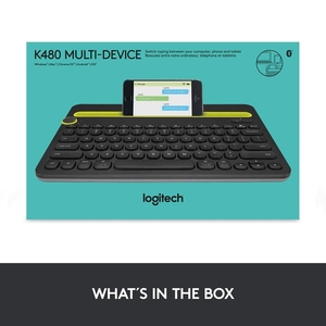 Nouveau prix bas d'usine pour le clavier à membrane sans fil <span class=keywords><strong>K480</strong></span> USB Type-C multi-appareils 3 appareils - Product Image 5
