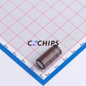 Condensador Electrolítico de Aluminio de Orificio Pasante OLKE2001H471MF, Orificio Pasante, D10xL20mm 470uF 20% 50V 1.43A-100kHz - Product Image 2