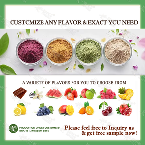 Oem Booty Curve Isopure Pois de Riz Caviar Noir Chocolat Tripeptide Collagène Protéine de Lactosérum Poudre pour Peau Rides Élastiques - Product Image 2