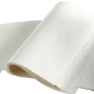 Özelleştirilmiş yüksek kaliteli gıda silikon yağı pişirme kağıdı barbekü kağıdı