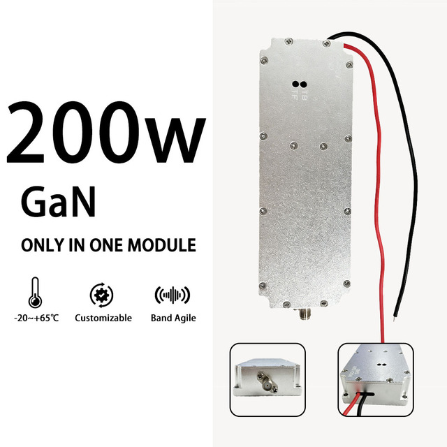 1900-2100MHz 200W Industrial RF Amplifier Module Wideband Linear Amp for RF Communication Systems