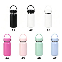 Nouvelle bouteille d'eau sport portable en acier inoxydable de 7 oz, bouteille d'eau portable pour l'extérieur, bouteille isotherme sous vide, personnalisation