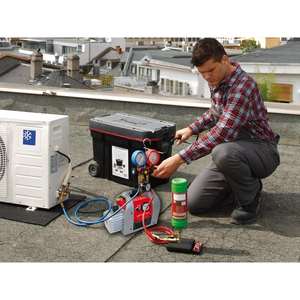 Rothenberger Roairvac R32 6.0 170 l/min pompe à vide à deux étages - Product Image 5