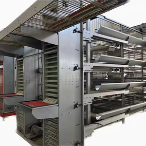 Vendita calda automatica H-tipo pollo batteria gabbie strato pollame attrezzature per l'agricoltura - Product Image 2