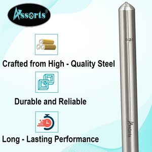 Kssorts Diamond Dresser Single Point Cylindrical 1/2 X 6 Inch 0.25 Carat Metal Bonded Tool Steel Alloy Steel for Grinding Wheels - Product Image 4
