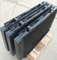 Refroidisseur d'huile hydraulique à plaques et ailettes 300W, radiateur en aluminium pour système de refroidissement de chargeuse souterraine avec certification CE