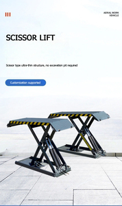 Lève-voiture mobile à ciseaux hydraulique <span class=keywords><strong>AUTO</strong></span>, couleurs personnalisables, logo, capacité de levage 3,5 tonnes - Product Image 2