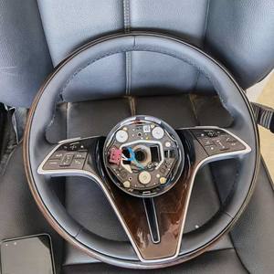 2025 nouveau prix de gros accessoires de véhicule de haute qualité Led manette de vitesse lumières volant en Fiber de carbone pour Mercedes Benz - Product Image 1