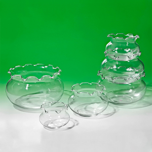 Aquarium de table en verre soufflé <span class=keywords><strong>rond</strong></span> en gros - Product Image 6