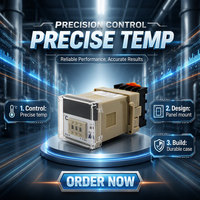E5C2 E5C4 ODM OEM IP55 Multiple Input Digital Display Thermostat SSR/Relay Output Oven/Industry PID Intelligent Temperature