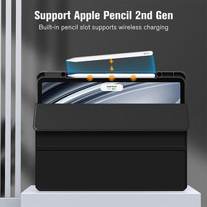 Housse de protection intelligente mince avec fente pour crayon <span class=keywords><strong>coque</strong></span> arrière transparente en acrylique dur PC pour <span class=keywords><strong>Ipad</strong></span> <span class=keywords><strong>Air</strong></span> 11 2024 - Product Image 6